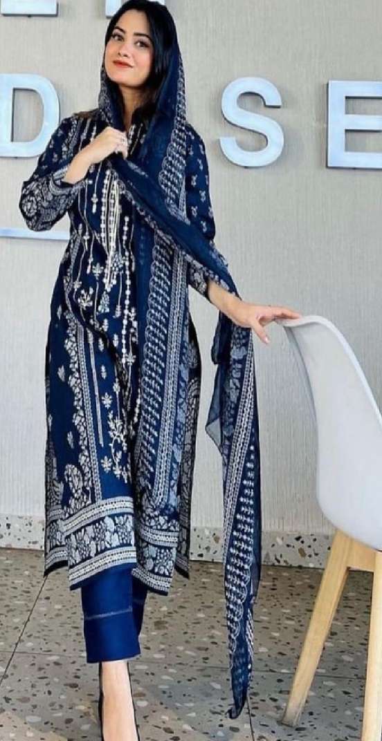 Super Hit Design - Unstitched by Mehboob Tex